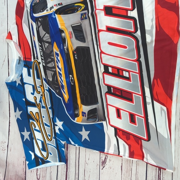 Hendrick Motorsports t-shirt, Elliot Chase 9 NASCAR, all over print, men's 3XL - Picture 3 of 16